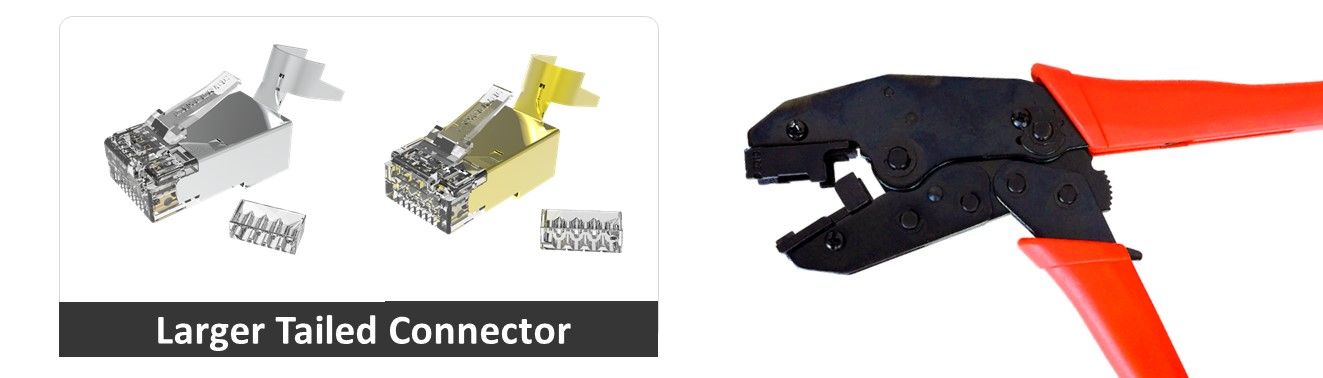 RJ45 टर्मिनेशन टूल अनुप्रयोग
